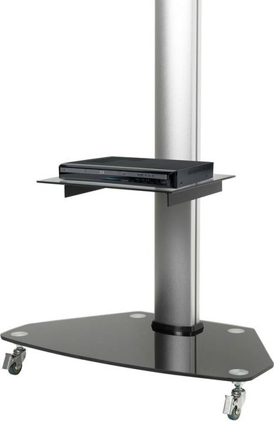 Produktbild: SpeaKa Professional SP-TVRW-01 TV-Rollwagen 81,3 cm (32") - 139,7 cm (55") Neigbar, H&ouml;henverstellbar