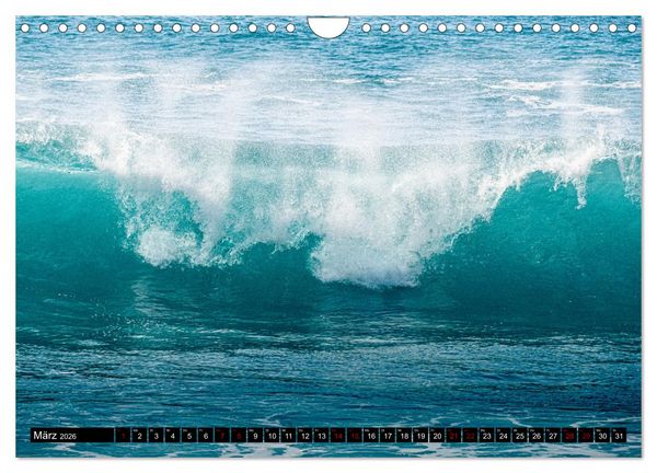 Produktbild: Atlantik - gewaltig, kraftvoll, faszinierend (Wandkalender 2026 DIN A4 quer), CALVENDO Monatskalender