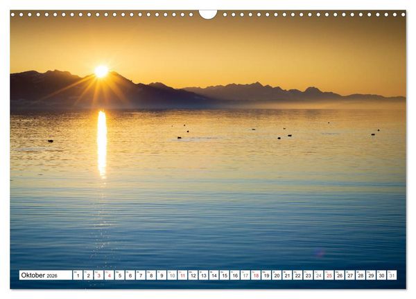 Produktbild: Der Chiemsee - Ansichten zum Tr&auml;umen (Wandkalender 2026 DIN A3 quer), CALVENDO Monatskalender