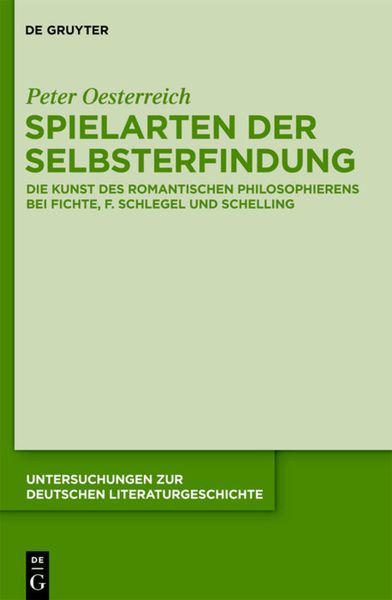 Produktbild: Spielarten der Selbsterfindung