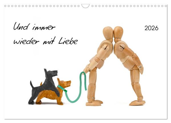 Produktbild: Und immer wieder mit Liebe (Wandkalender 2026 DIN A3 quer), CALVENDO Monatskalender