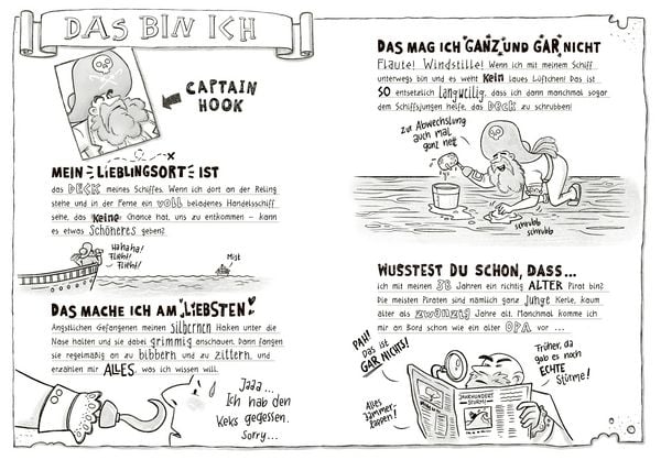 Produktbild: Ich, Captain Hook, und die verfluchte Schatzinsel – Wilde Piraten erzählen