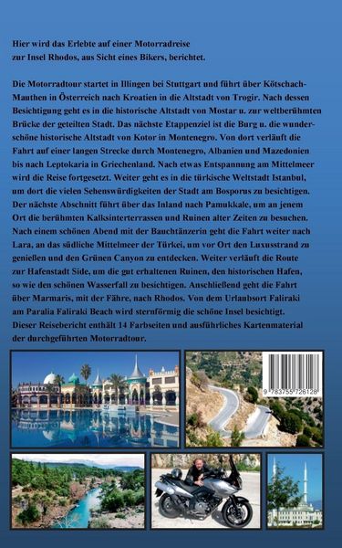 Produktbild: Motorradreise zur Insel Rhodos