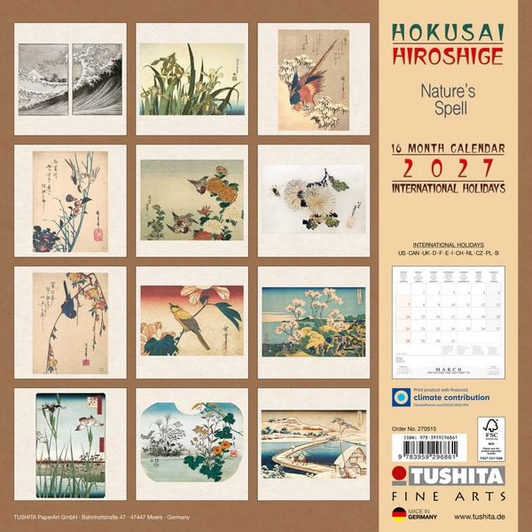 Produktbild: Hokusai/Hiroshige &ndash; Nature&rsquo;s Spell 2027