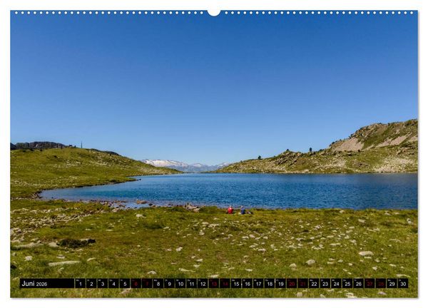 Produktbild: Zauber der Pyren&auml;en - Wandern in den &ouml;stlichen Pyren&auml;en (Wandkalender 2026 DIN A2 quer), CALVENDO Monatskalender