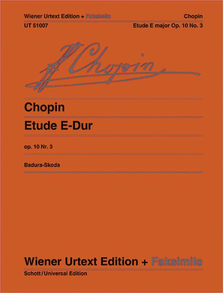Produktbild: Chopin, F: Etude E-Dur