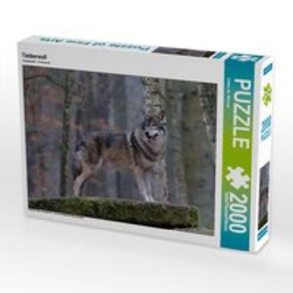 CALVENDO Puzzle Timberwolf 2000 Teile Lege-Größe 90 x 67 cm Foto-Puzzle Bild von Dieter-M. Wilczek