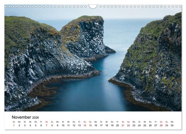 Produktbild: Im Rhythmus der Wellen - Ein Jahr am Meer (Wandkalender 2026 DIN A3 quer), CALVENDO Monatskalender