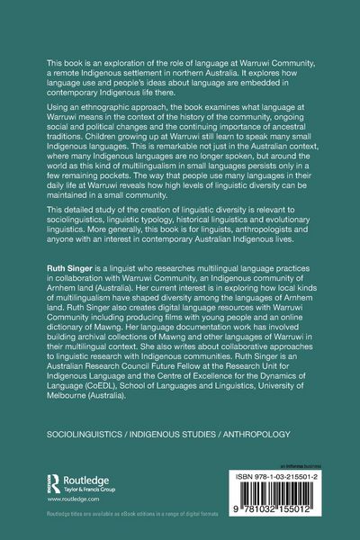 Produktbild: Indigenous Multilingualism at Warruwi