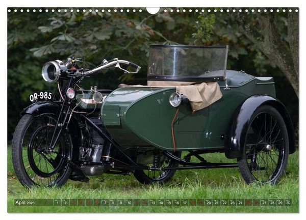Produktbild: Classic Motorcycles (Wall Calendar 2026 DIN A3 landscape), CALVENDO 12 Month Wall Calendar