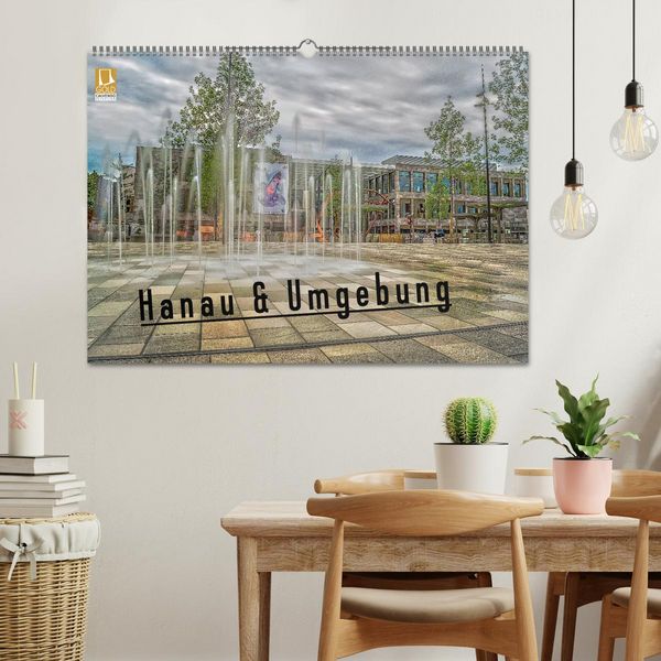 Produktbild: Hanau und Umgebung (Wandkalender 2026 DIN A2 quer), CALVENDO Monatskalender