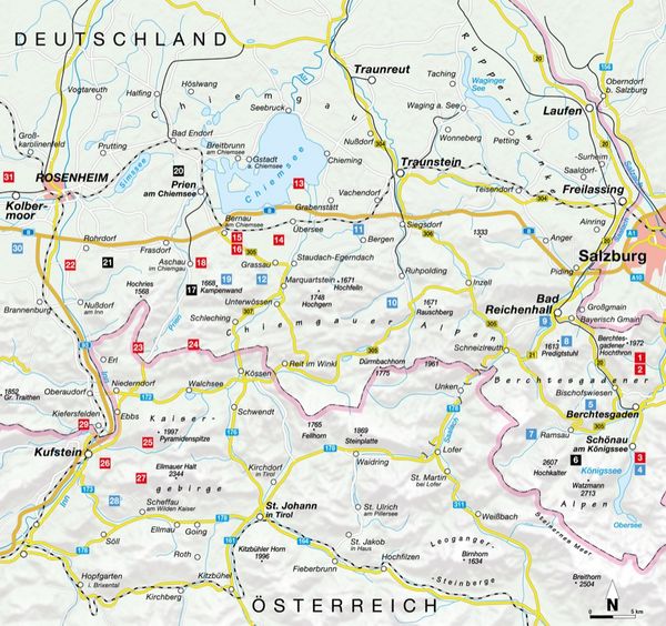 Produktbild: Panoramawege f&uuml;r Senioren Chiemgau, Kaisergebirge und Berchtesgadener Land