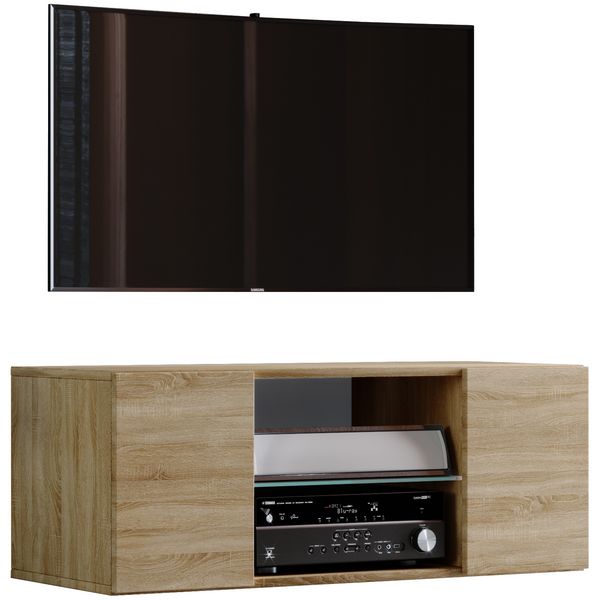Produktbild: TV Wand H&auml;nge Lowboard Fernsehschrank Jusa 115