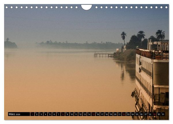 Produktbild: Abenteuer auf dem Nil. Eine Reise von Luxor nach Abu Simbel (Wandkalender 2026 DIN A4 quer), CALVENDO Monatskalender