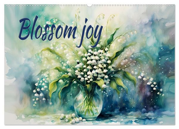 Produktbild: Blossom joy (Wall Calendar 2026 DIN A2 landscape), CALVENDO 12 Month Wall Calendar