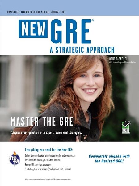 Produktbild: GRE: A Strategic Approach with online diagnostic