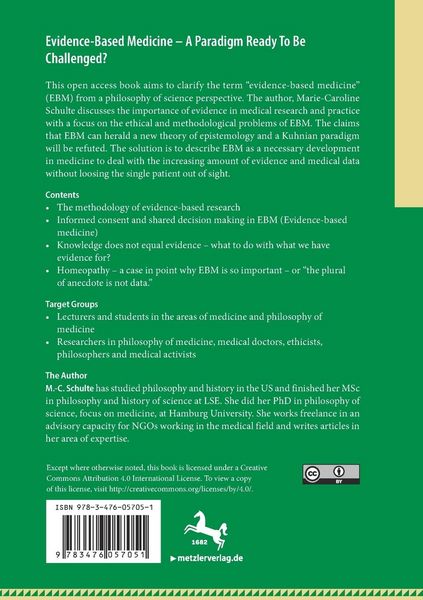Produktbild: Evidence-Based Medicine - A Paradigm Ready To Be Challenged?