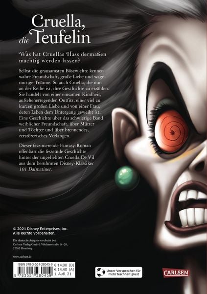 Produktbild: Disney Villains 7: Cruella, die Teufelin