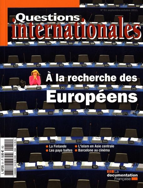 Produktbild: Revue Questions Internationales ; les Europeens