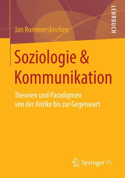 Produktbild: Soziologie & Kommunikation