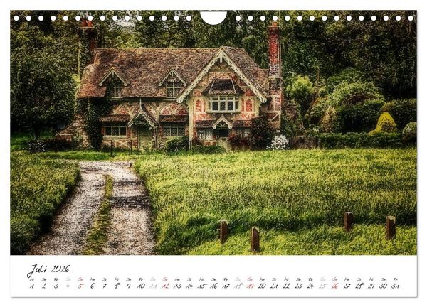 Produktbild: Romantisches Gro&szlig;britannien (Wandkalender 2026 DIN A4 quer), CALVENDO Monatskalender