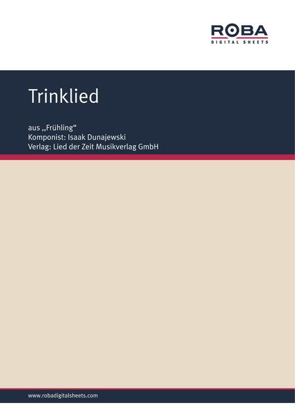 Produktbild: Trinklied