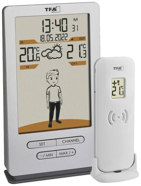 TFA Dostmann Weather Jack 35.1166.54 Funk-Wetterstation Vorhersage für 12 bis 24 Stunden Anzahl Sensoren max. 3 St.