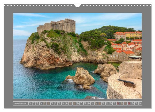 Produktbild: Croatia Dreamland on the Adriatic Sea (Wall Calendar 2026 DIN A3 landscape), CALVENDO 12 Month Wall Calendar
