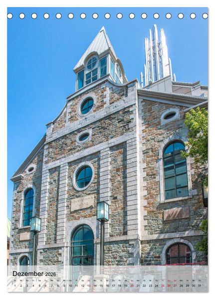 Produktbild: Kanada Quebec - Historisches Quebec (Tischkalender 2026 DIN A5 hoch), CALVENDO Monatskalender