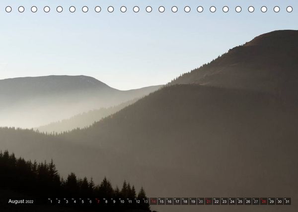 Produktbild: Nebelberge - Zauberhafte Bergwelten (Tischkalender 2022 DIN A5 quer)