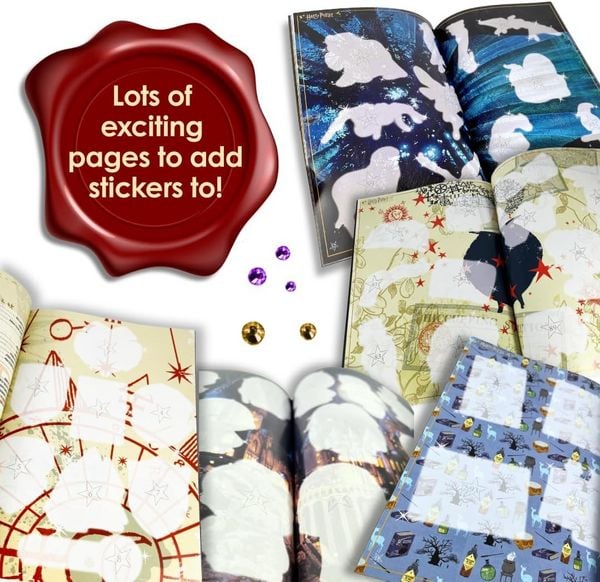 Produktbild: Craft Buddy CA-31HPSALB - Crystal Art, Harry Potter Sticker Album Starter Pack, 25x20cm, Diamant-Malerei-Set