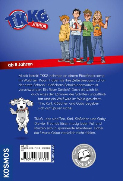 TKKG Junior, 13, Wolfsnächte