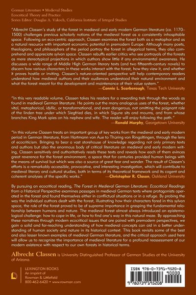 Produktbild: Forest in Medieval German Literature