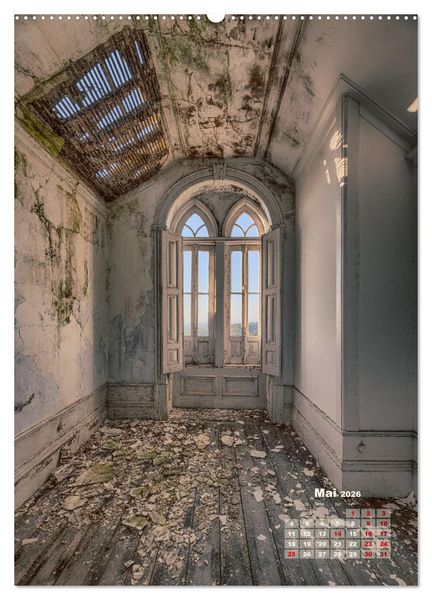 Produktbild: Lost Places - morbide Sch&ouml;nheiten (Wandkalender 2026 DIN A2 hoch), CALVENDO Monatskalender