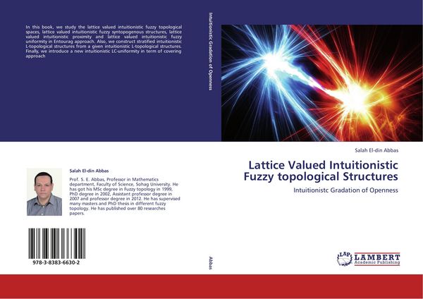 Produktbild: Lattice Valued Intuitionistic Fuzzy topological Structures