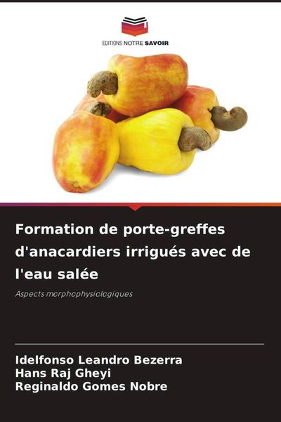 Produktbild: Formation de porte-greffes d'anacardiers irrigu&eacute;s avec de l'eau sal&eacute;e