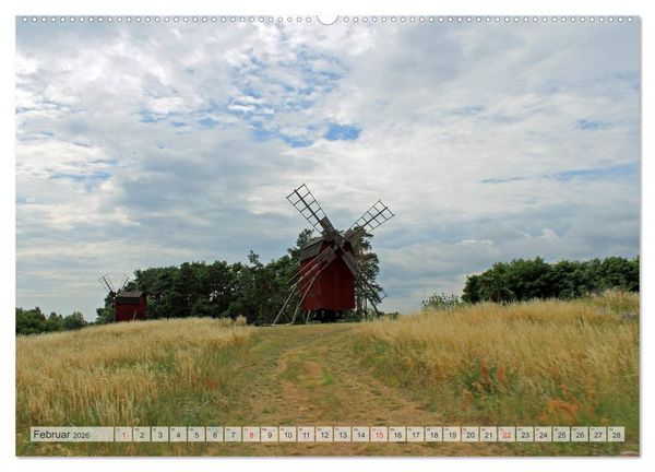 Produktbild: BUNTES &Ouml;LAND (hochwertiger Premium Wandkalender 2026 DIN A2 quer), Kunstdruck in Hochglanz