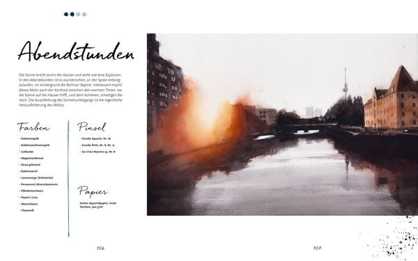 Produktbild: Die Kunst der Aquarellmalerei &ndash; Stadtansichten