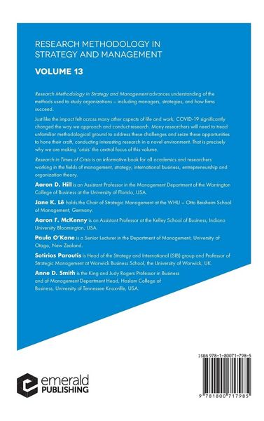 Produktbild: Research in Times of Crisis