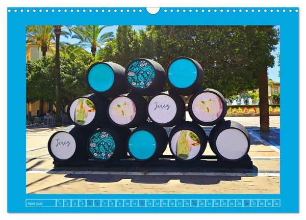 Produktbild: Ein Herz f&uuml;r Jerez de la Frontera (Wandkalender 2026 DIN A3 quer), CALVENDO Monatskalender