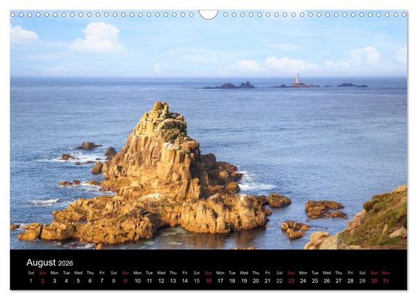 Produktbild: Cornwall (Wall Calendar 2026 DIN A3 landscape), CALVENDO 12 Month Wall Calendar