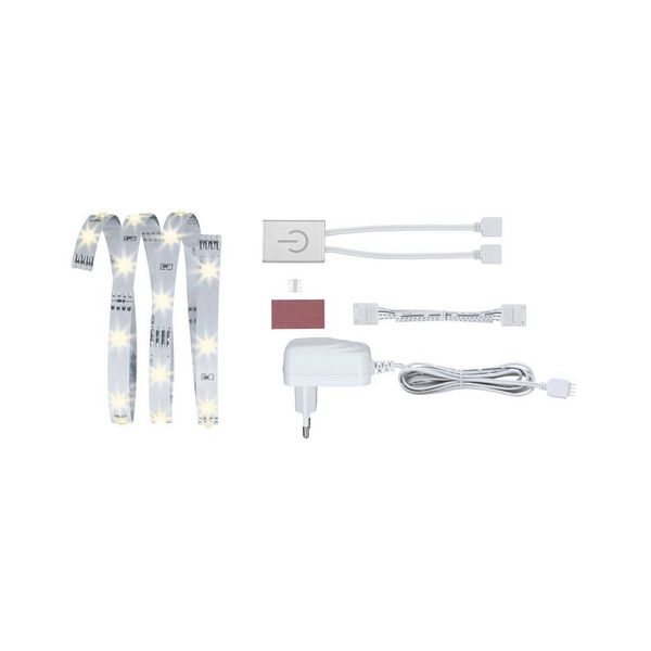 Produktbild: Paulmann YourLED ECO Comfort 70954 LED-Streifen-Komplettset mit Stecker 12 V 1 m Warmwei&szlig; 1 St.