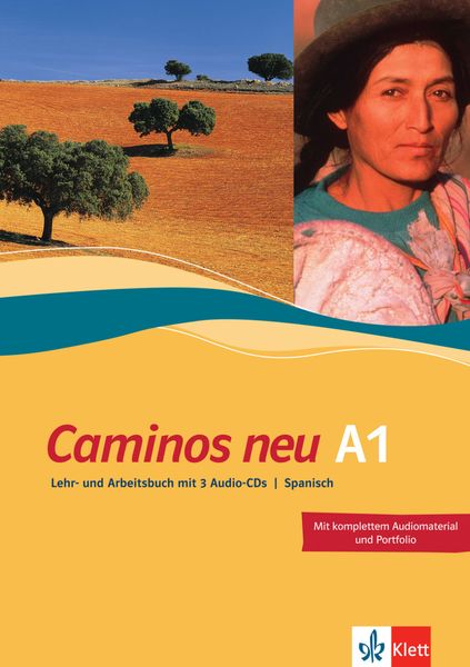 Produktbild: Caminos A1. Neue Ausgabe. Lehr- und Arbeitsbuch mit 3 Audio-CDs