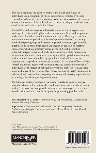 Produktbild: The politics of health promotion