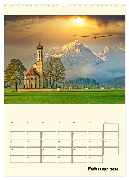 Produktbild: Segelfliegen - dem Himmel ganz nah (Wandkalender 2026 DIN A2 hoch), CALVENDO Monatskalender