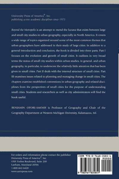 Produktbild: Beyond the Metropolis