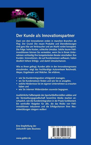 Produktbild: Der Kunde als Innovationspartner