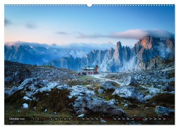 Produktbild: Zwischen Berg und Tal (Wandkalender 2026 DIN A2 quer), CALVENDO Monatskalender