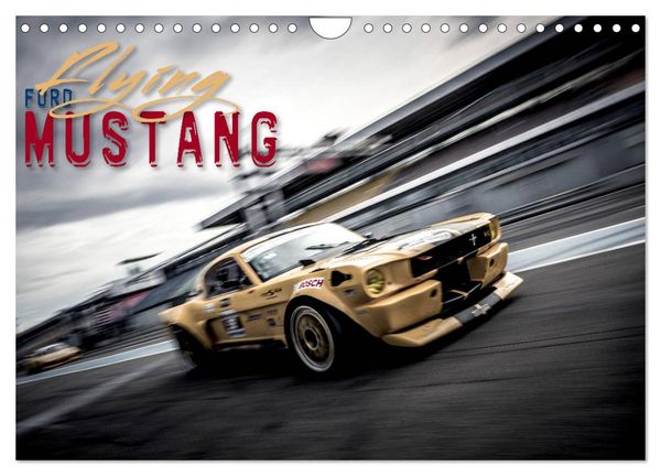 Produktbild: Flying Ford Mustang (Wandkalender 2026 DIN A4 quer), CALVENDO Monatskalender