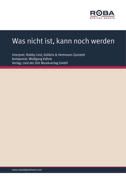 Produktbild: Was nicht ist, kann noch werden